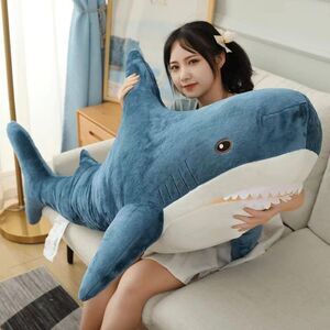 31 Inch Ryttir XL Giant Shark Soft Stuffed Animals Plush